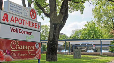 Ansicht von der Denningerstr. Ansicht von der Denningerstr.