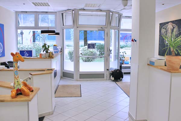 Blick Richtung Anmeldung Blick Richtung Anmeldung